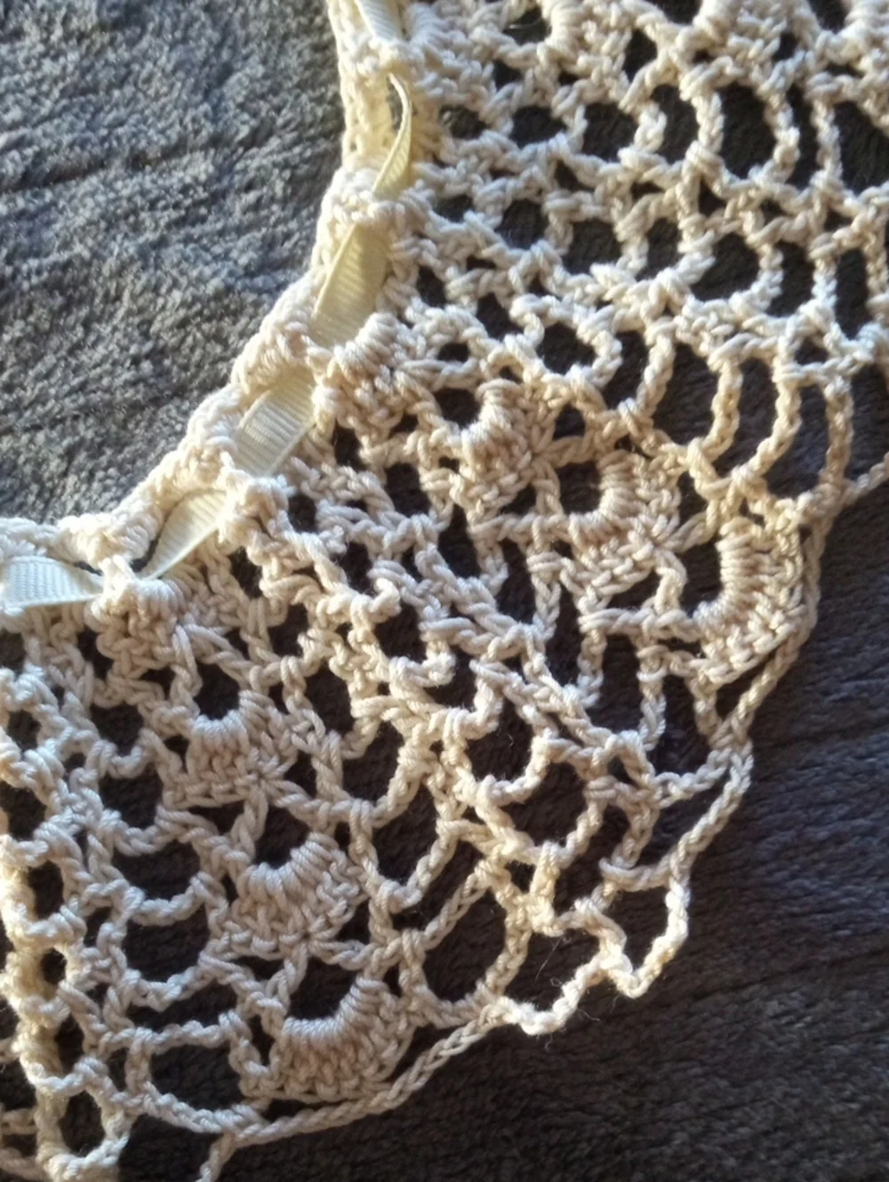 Vintage Crochet Neck Collar